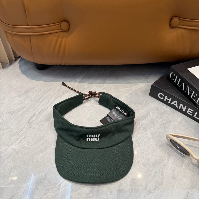 MIUMIU 26S SUN VISOR HAT 345280