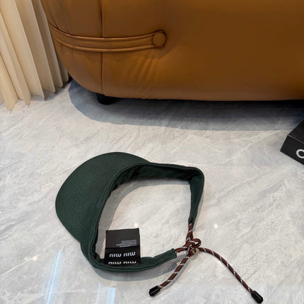 MIUMIU 26S SUN VISOR HAT 345280