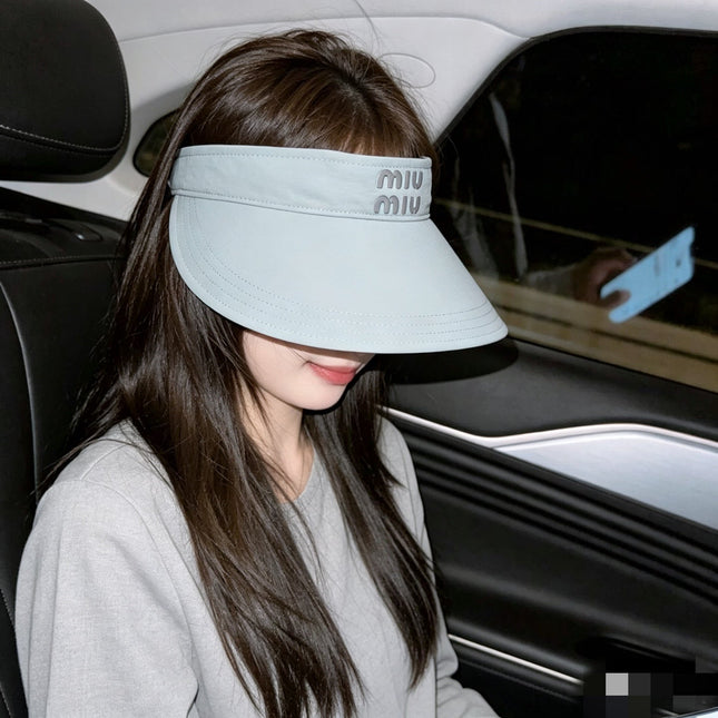 MIUMIU 26S CLASSIC SUN VISOR 332841