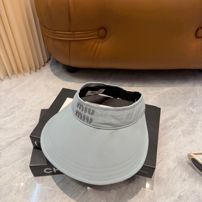 MIUMIU 26S CLASSIC SUN VISOR 332841