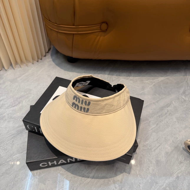 MIUMIU 26S CLASSIC SUN VISOR 332842