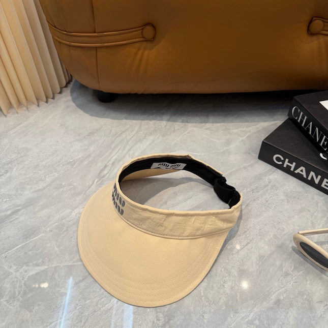 MIUMIU 26S CLASSIC SUN VISOR 332842