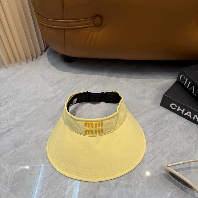 MIUMIU 26S CLASSIC SUN VISOR 332846