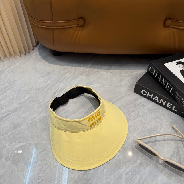 MIUMIU 26S CLASSIC SUN VISOR 332846