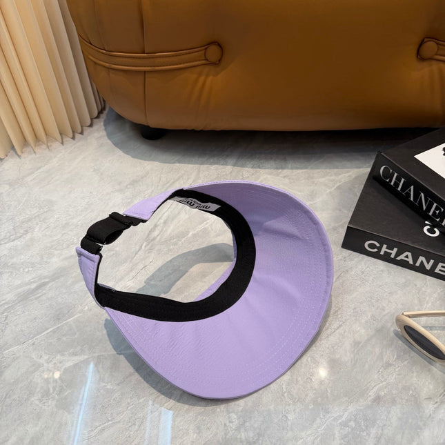MIUMIU 26S CLASSIC SUN VISOR 332848