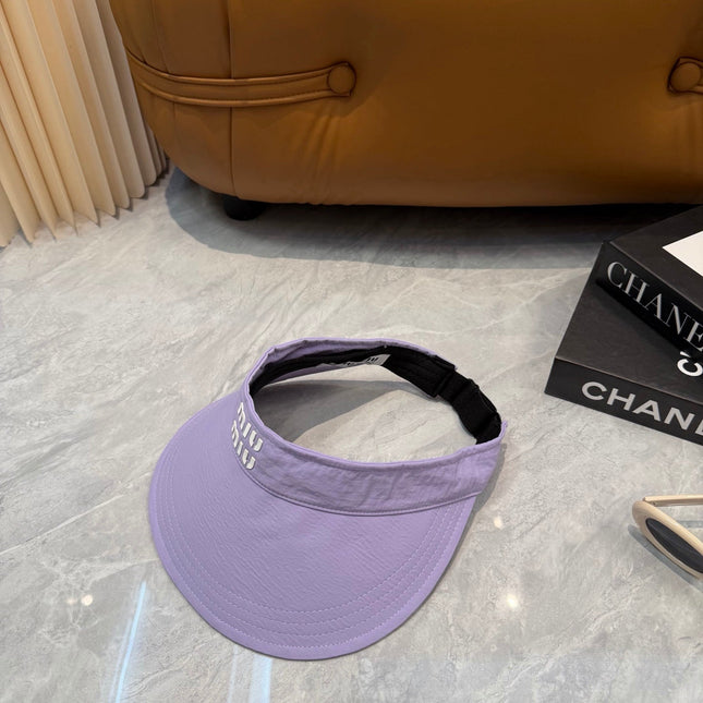 MIUMIU 26S CLASSIC SUN VISOR 332848