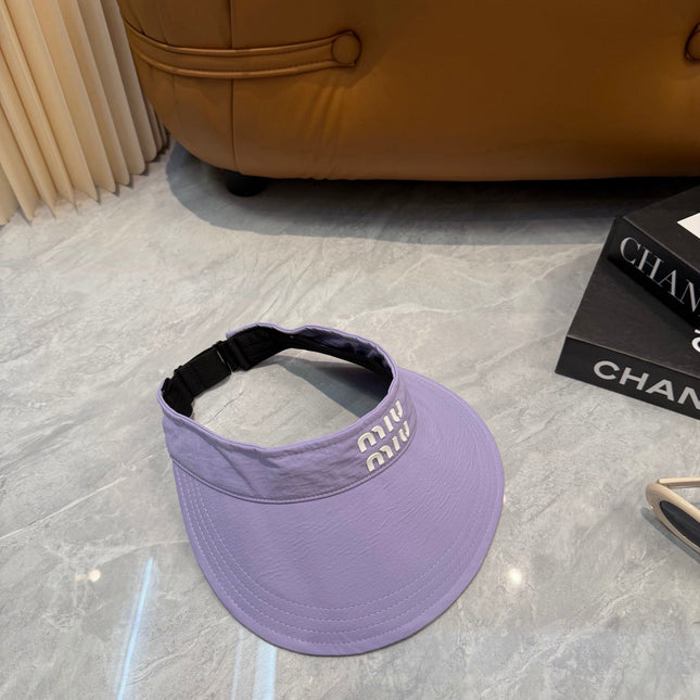 MIUMIU 26S CLASSIC SUN VISOR 332848