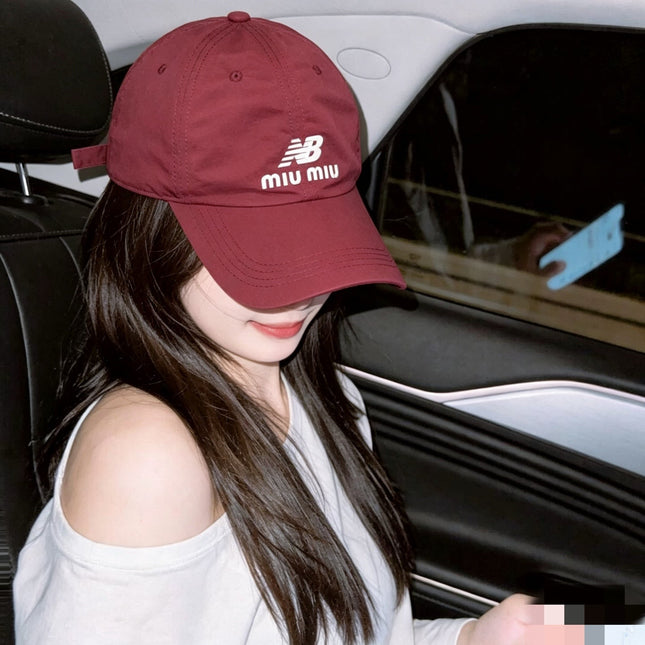 MIUMIU 26S BASEBALL CAP 342421