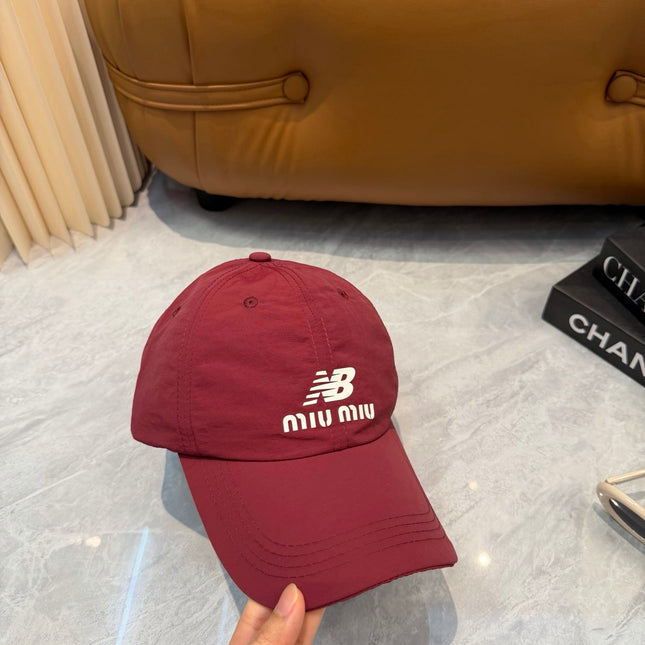 MIUMIU 26S BASEBALL CAP 342421