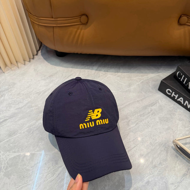 MIUMIU 26S BASEBALL CAP 342422