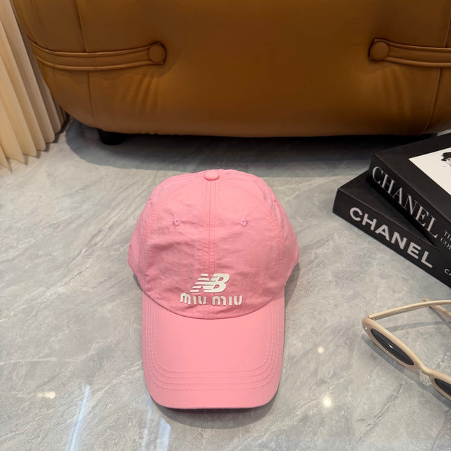 MIUMIU 26S BASEBALL CAP 342423