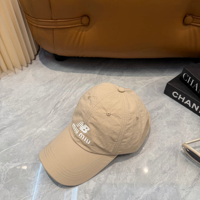 MIUMIU 26S BASEBALL CAP 342424