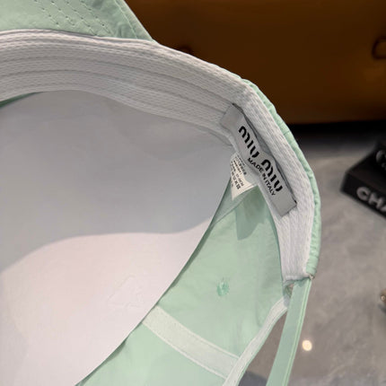 MIUMIU 26S BASEBALL CAP 342425