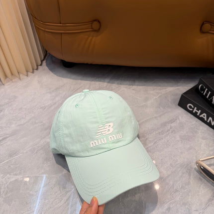 MIUMIU 26S BASEBALL CAP 342425