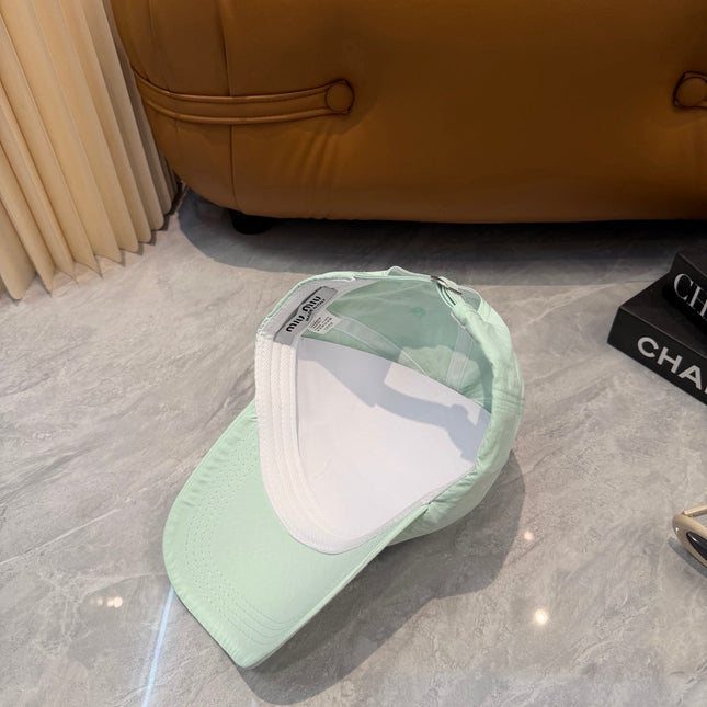 MIUMIU 26S BASEBALL CAP 342425