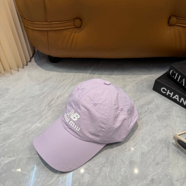 MIUMIU 26S BASEBALL CAP 342427