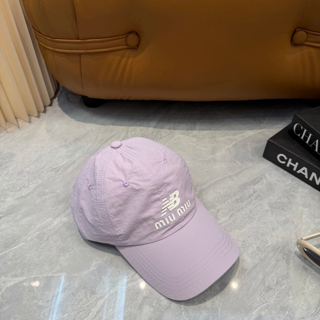MIUMIU 26S BASEBALL CAP 342427