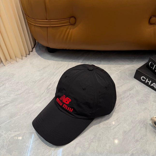 MIUMIU 26S BASEBALL CAP 342428