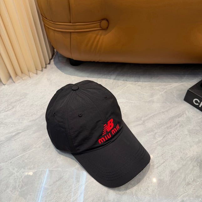 MIUMIU 26S BASEBALL CAP 342428