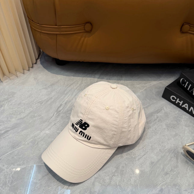 MIUMIU 26S BASEBALL CAP 342429
