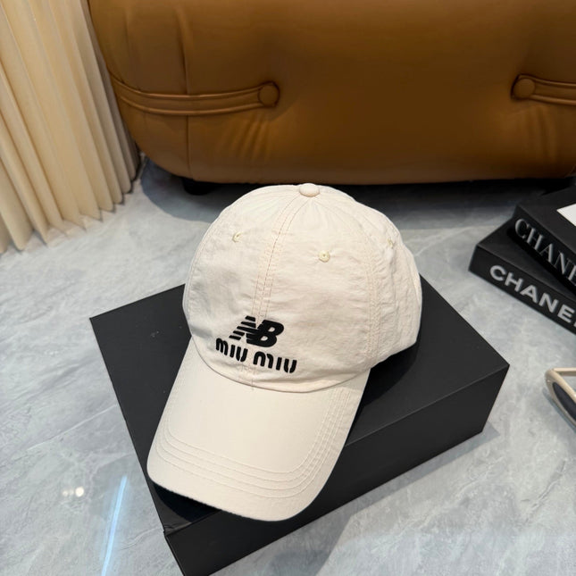 MIUMIU 26S BASEBALL CAP 342429
