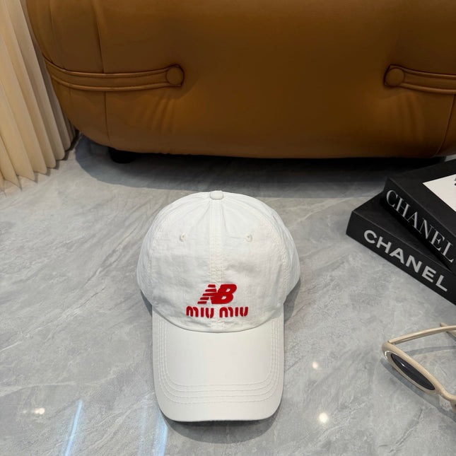 MIUMIU 26S BASEBALL CAP 342431