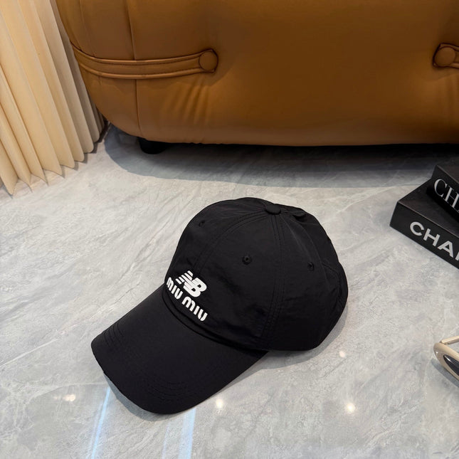 MIUMIU 26S BASEBALL CAP 342432
