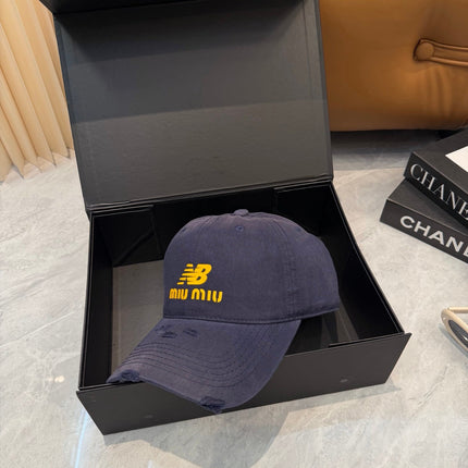 MIUMIU 26S BASEBALL CAP 342434