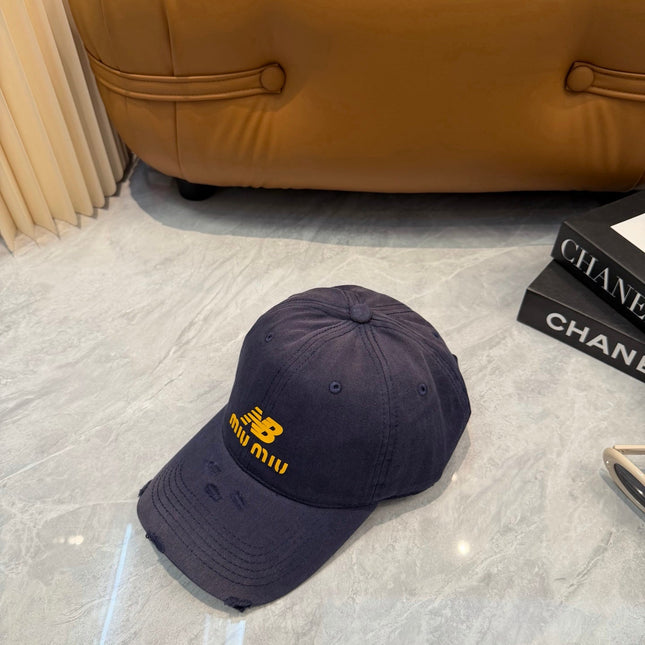 MIUMIU 26S BASEBALL CAP 342434