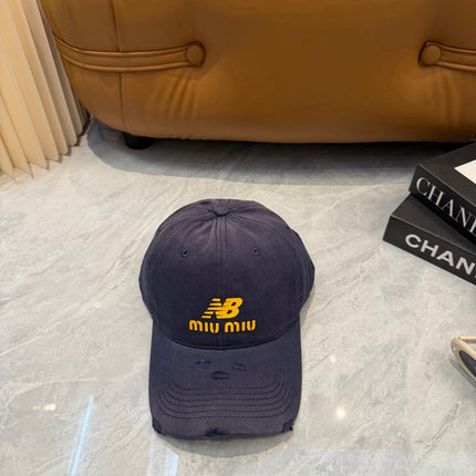 MIUMIU 26S BASEBALL CAP 342434