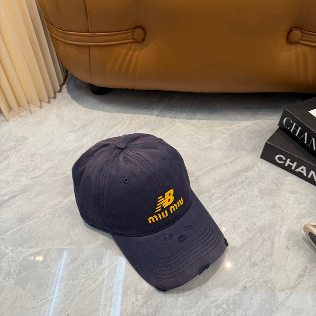 MIUMIU 26S BASEBALL CAP 342434