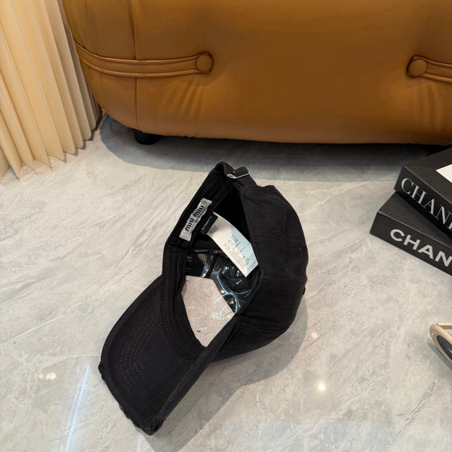 MIUMIU 26S BASEBALL CAP 342436