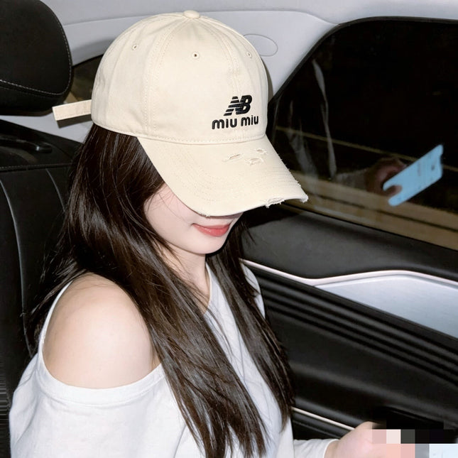 MIUMIU 26S BASEBALL CAP 342437