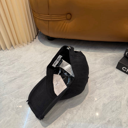 MIUMIU 26S BASEBALL CAP 342439