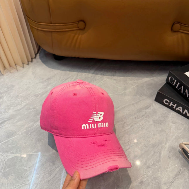 MIUMIU 26S BASEBALL CAP 342440