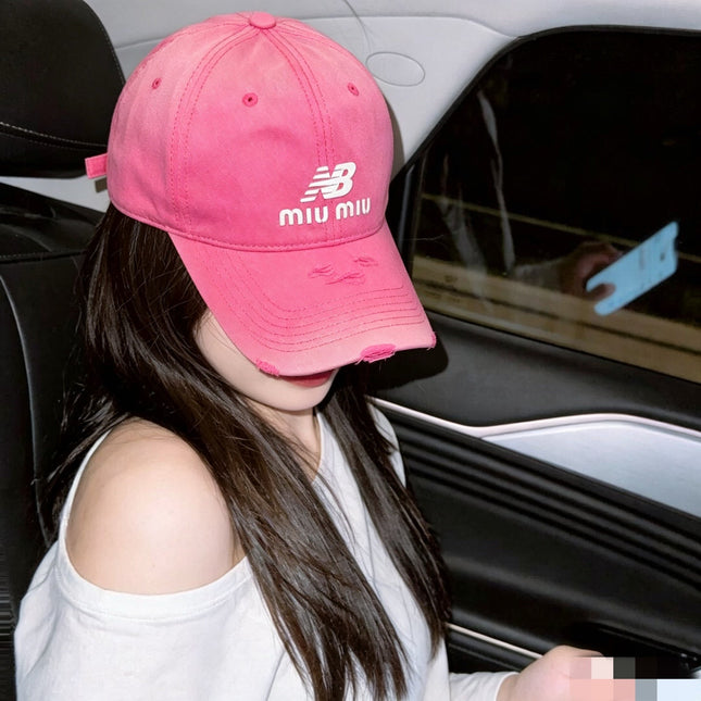 MIUMIU 26S BASEBALL CAP 342440