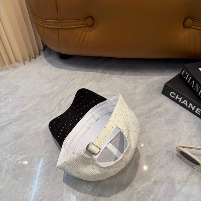 MIUMIU 26S CRYSTAL BASEBALL CAP 345271