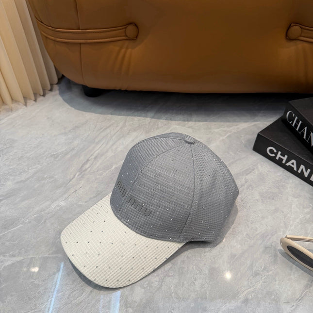 MIUMIU 26S CRYSTAL BASEBALL CAP 345274