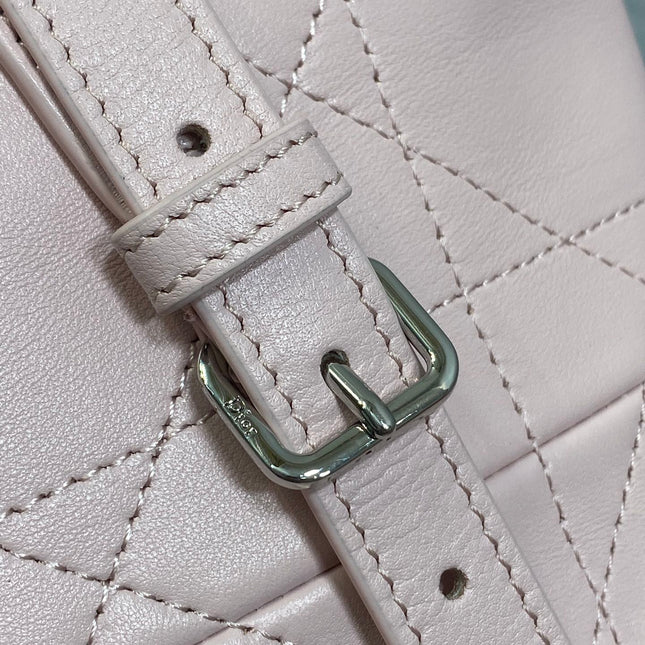 DIOR 26S TRIANON BAG 20 IN LIGHT PINK LAMBSKIN