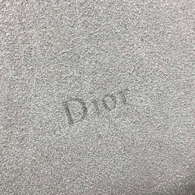 DIOR 26S MEDIUM BAG 31 IN GREY SUEDE