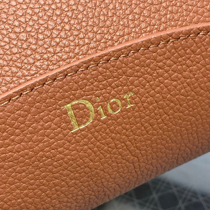 DIOR 26S MEDAILLON BUCKET BAG 26 IN LIGHT BROWN CALFSKIN