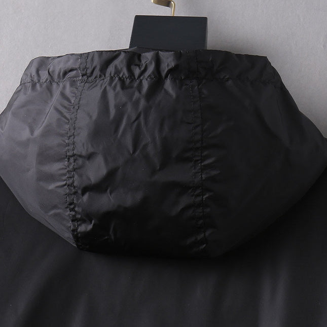 LV HOODED JACKET BLACK 239040