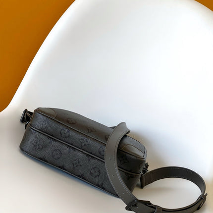 LV 26S CROSSBODY BAG 25 IN TAUPE BROWN CANVAS FABRIC