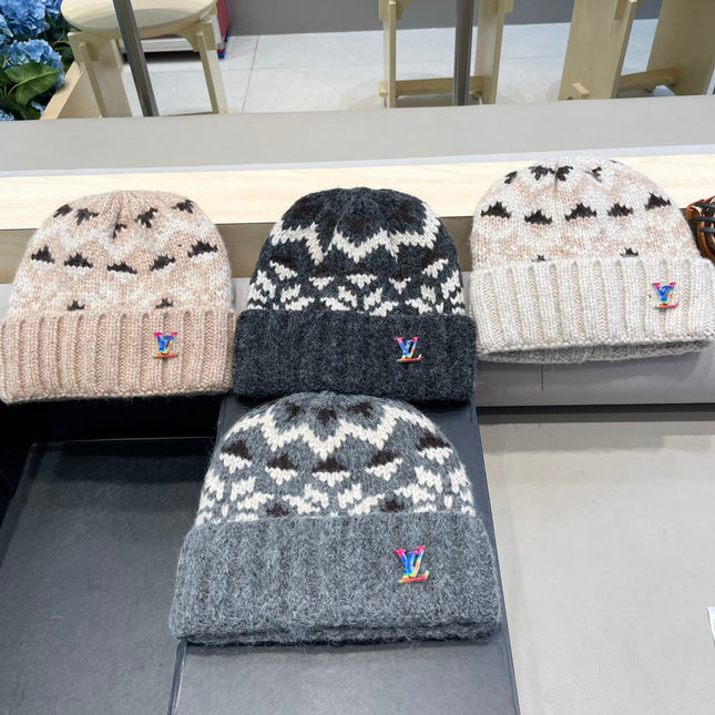 WINDPROOF WOOLEN HAT COLORFUL 406927