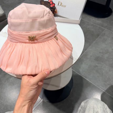 DIOR 26S PLEATED WIDE-BRIM BUCKET HAT STYLE 14