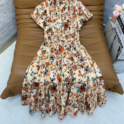 CHANEL 26S PATTERNED DRESS 1474