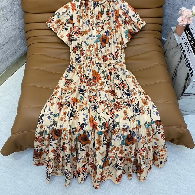 CHANEL 26S PATTERNED DRESS 1474