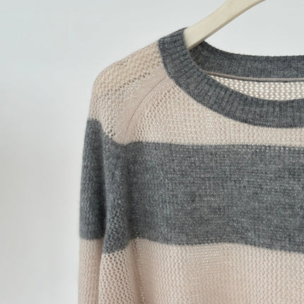 HERMES 25S LIGHT KNIT SWEATER 093