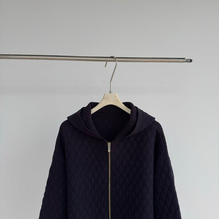MAX MARA 25S QUILTED HOODED JACKET 195