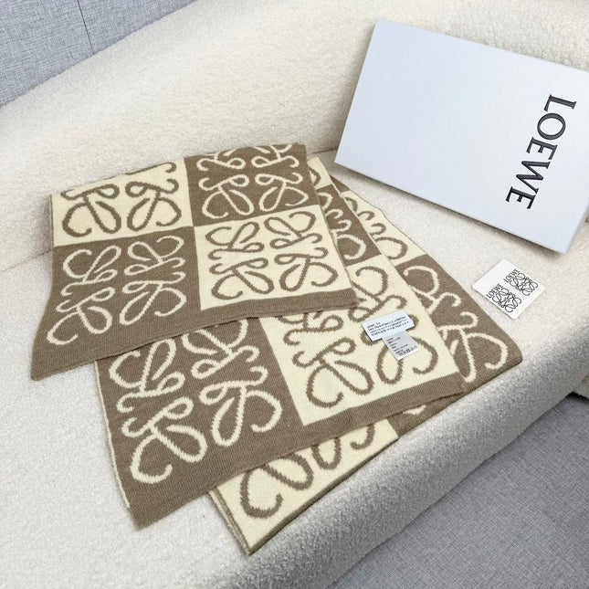 LOEWE 26S SCARF 190 IN CASHMERE 126253